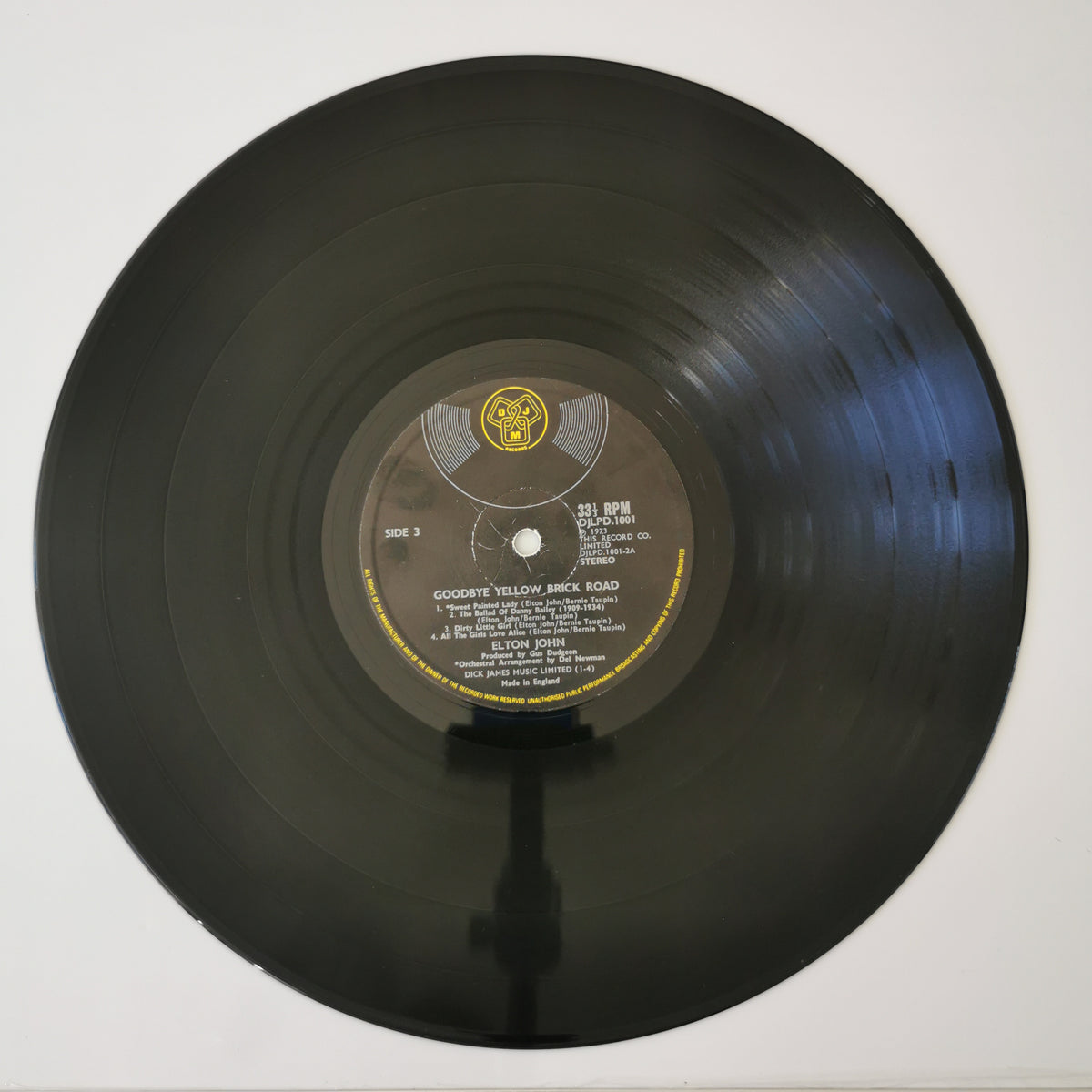 Elton John – Goodbye Yellow Brick Road (1973) Vinyl LP Record