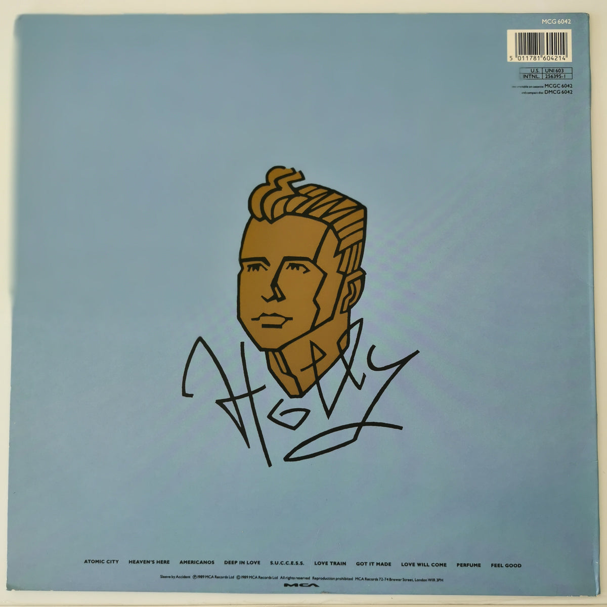 Holly Johnson – Blast (1989) Vinyl LP Record