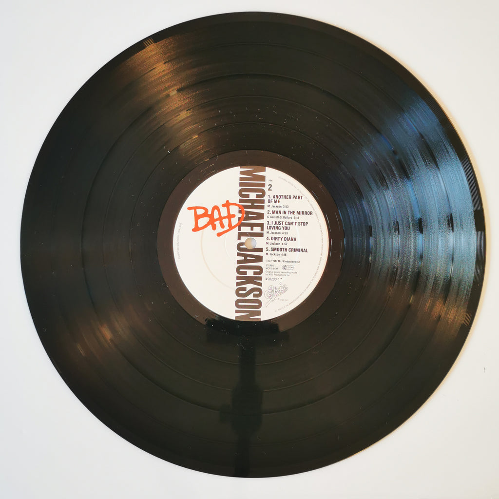 Michael Jackson – Bad (1987) Vinyl LP Record