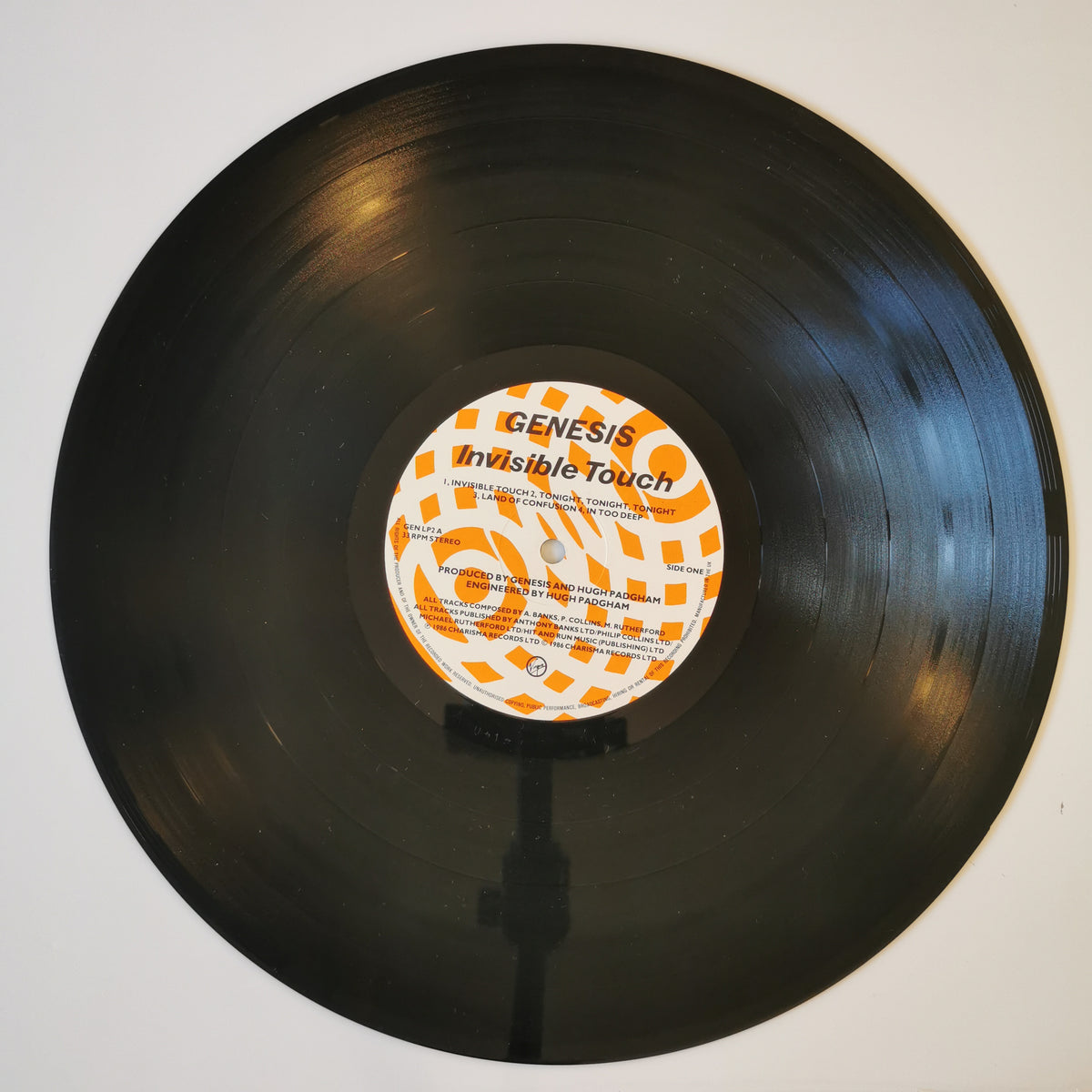 Genesis – Invisible Touch (1986) Vinyl LP Record