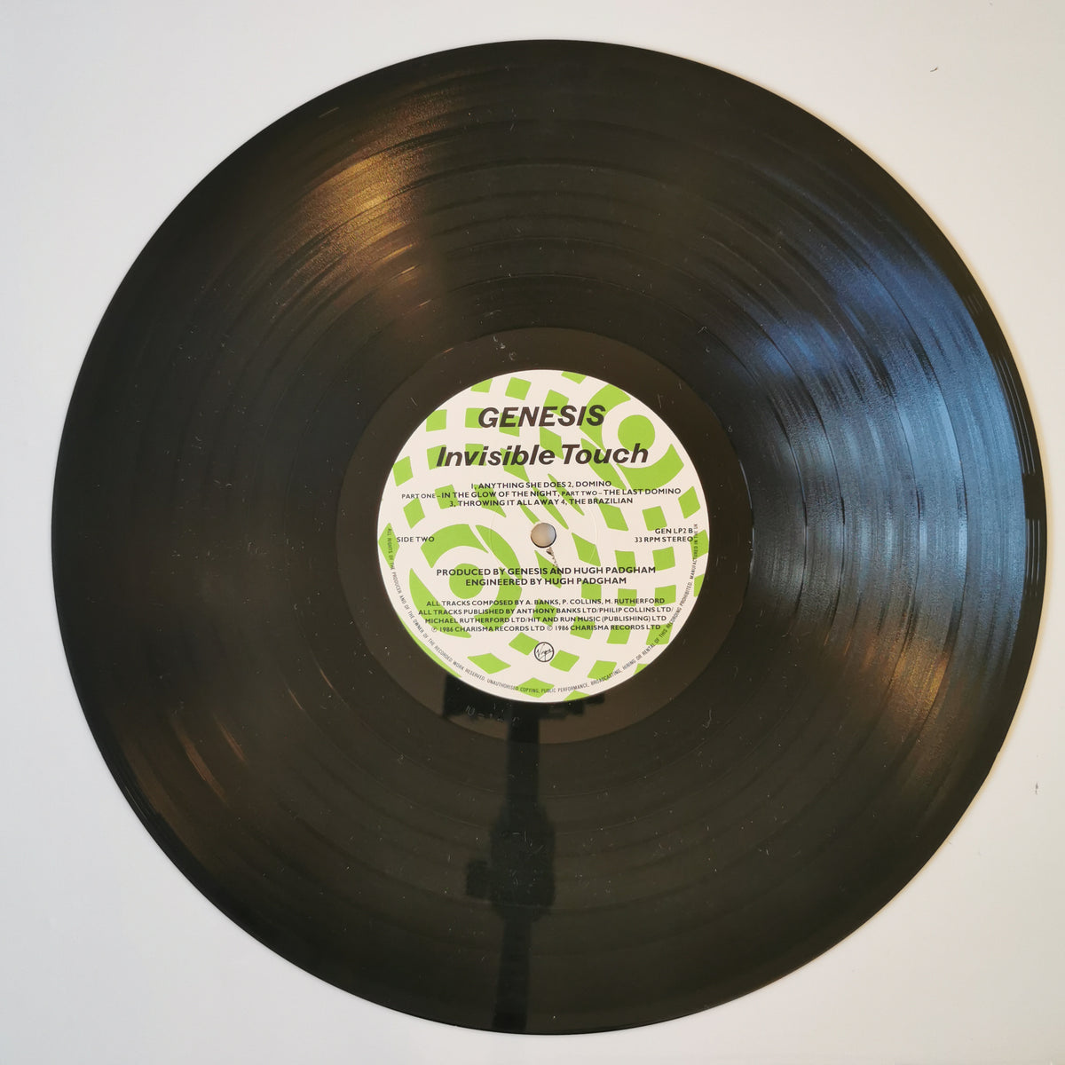 Genesis – Invisible Touch (1986) Vinyl LP Record