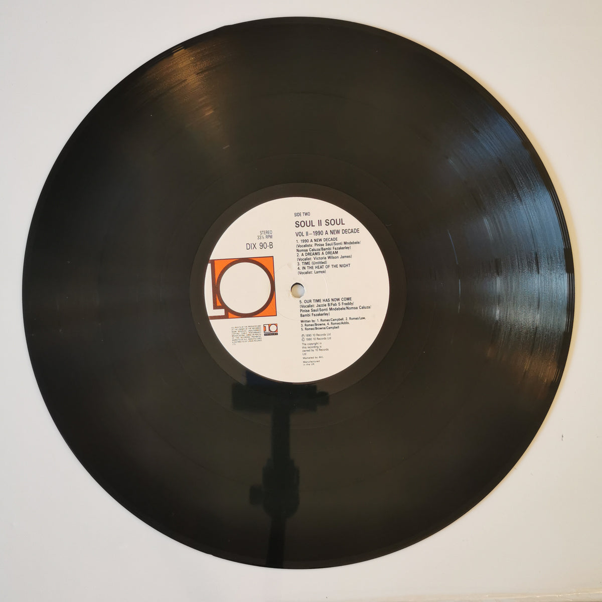 Soul II Soul – Vol. II: 1990 – A New Decade (1990) Vinyl LP Record