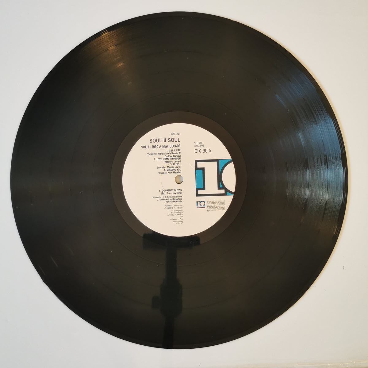 Soul II Soul – Vol. II: 1990 – A New Decade (1990) Vinyl LP Record