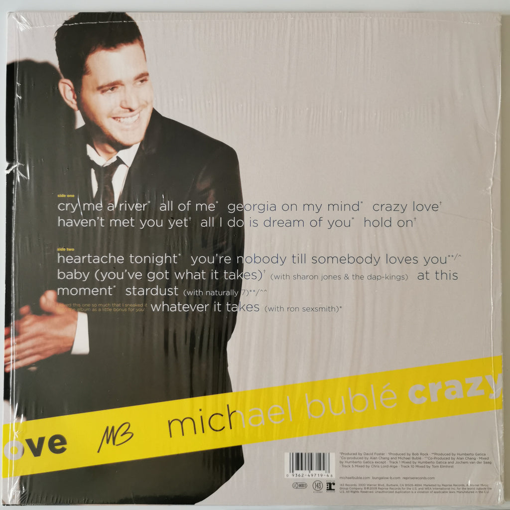 Michael Bublé – Crazy Love (2009) Vinyl LP Record