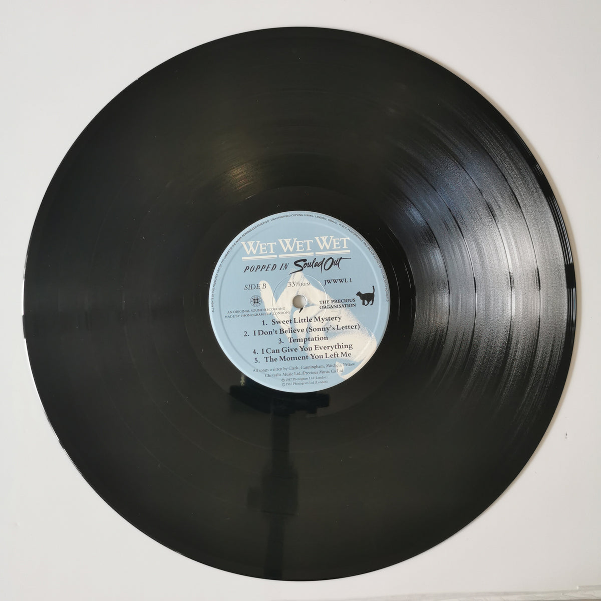 Wet Wet Wet – Popped In Souled Out (1987) Vinyl LP Record