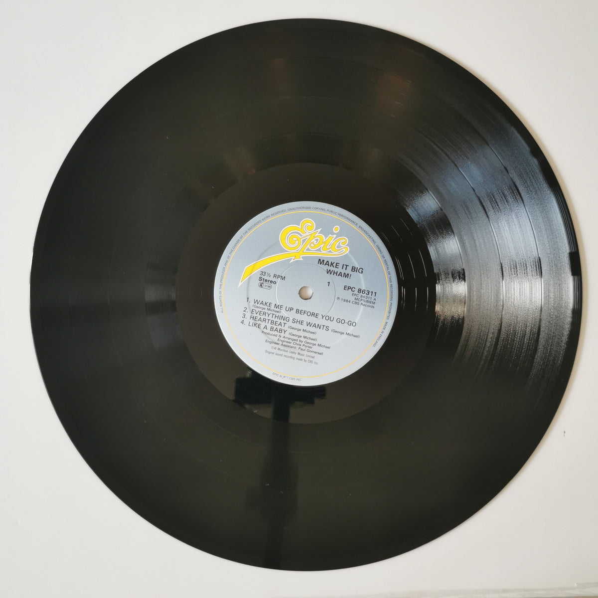 Wham! – Make It Big (1984) Vinyl LP Record