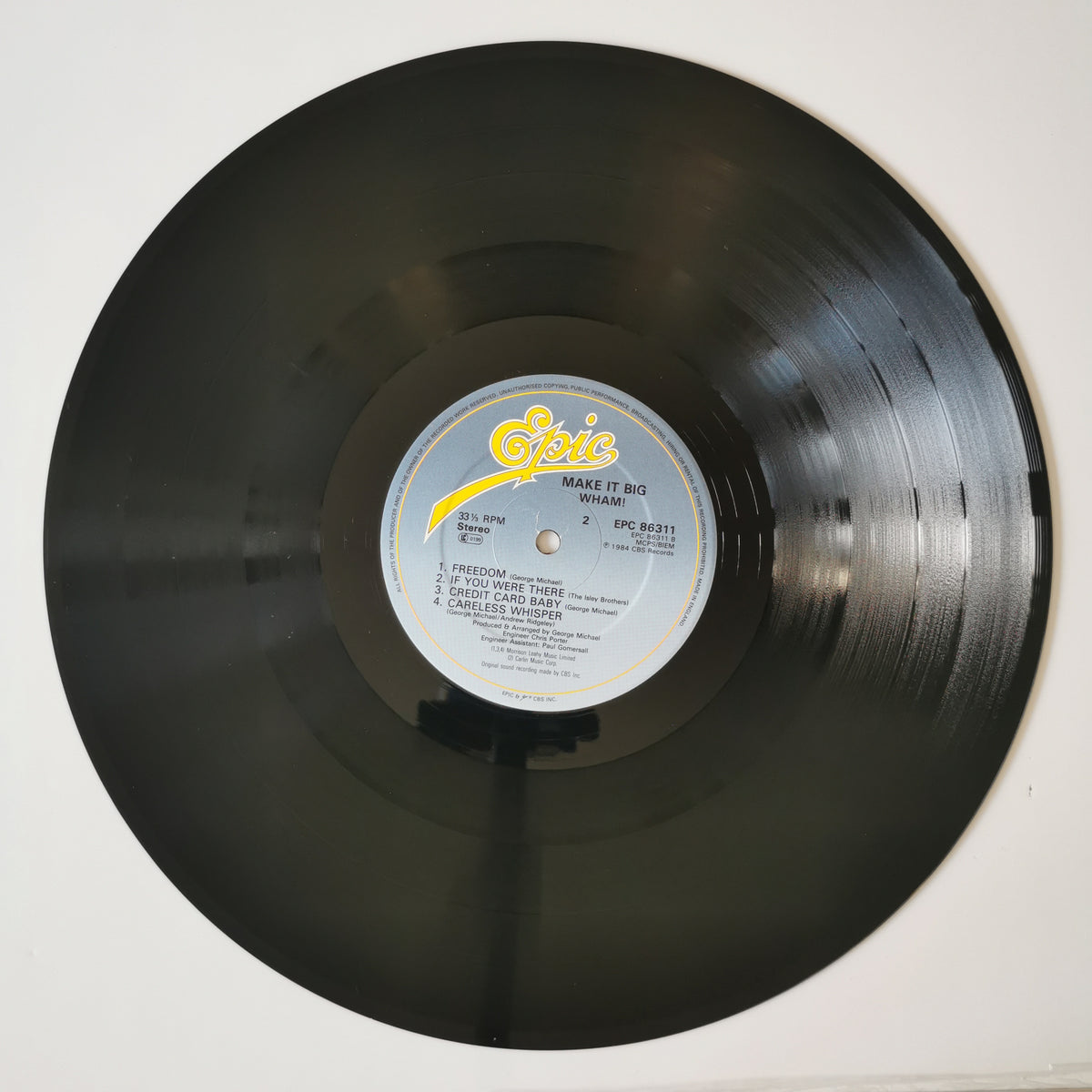 Wham! – Make It Big (1984) Vinyl LP Record