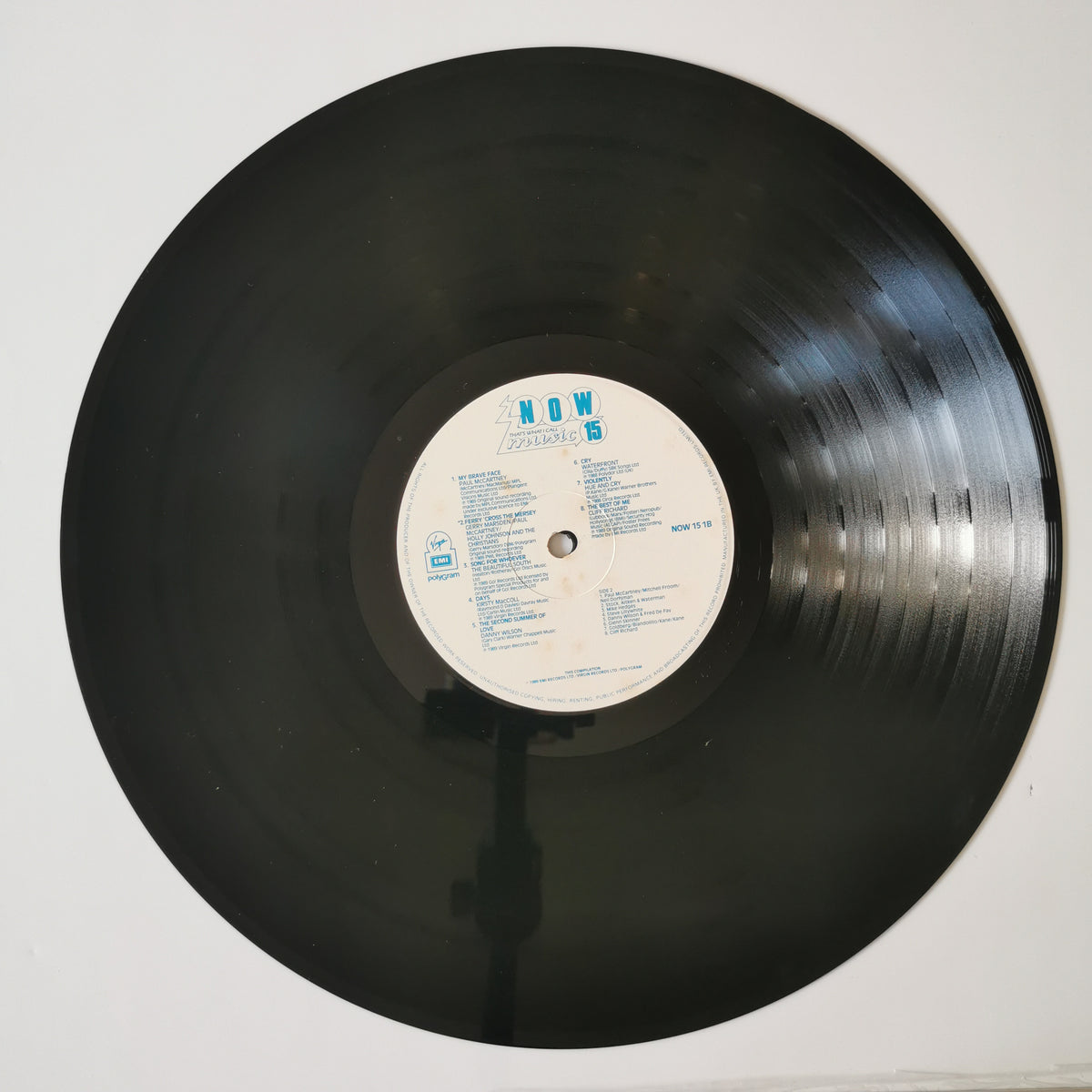 Various Artists – Now That’s What I Call Music 15 (1989) Vinyl LP Record