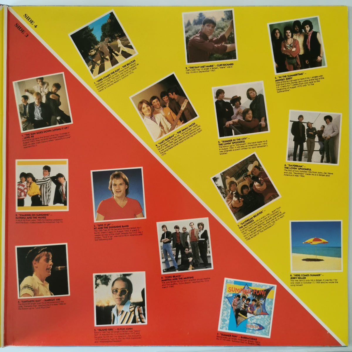 Various Artists – The Summer Album (1986) Vinyl LP Record