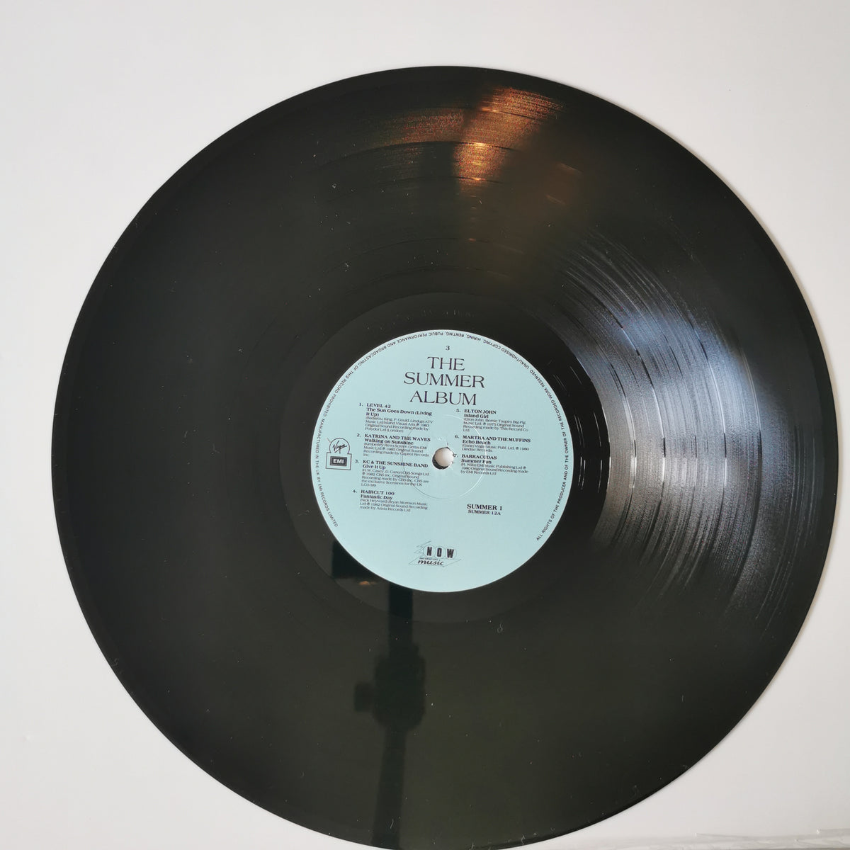 Various Artists – The Summer Album (1986) Vinyl LP Record