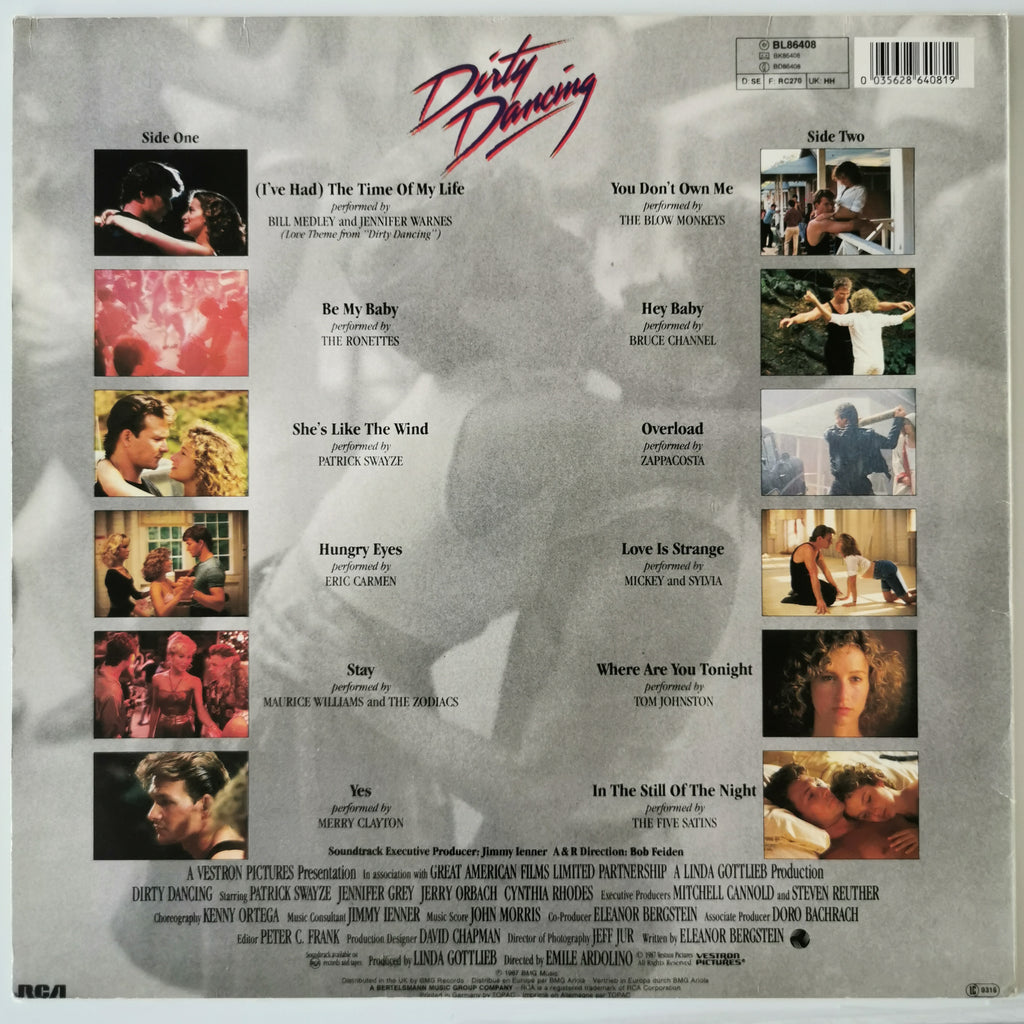 Various Artists – Dirty Dancing (1987) Vinyl LP Record