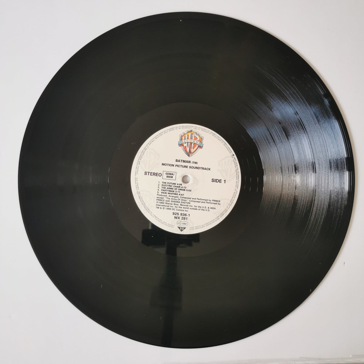 Prince – Batman (1989) Vinyl LP Record