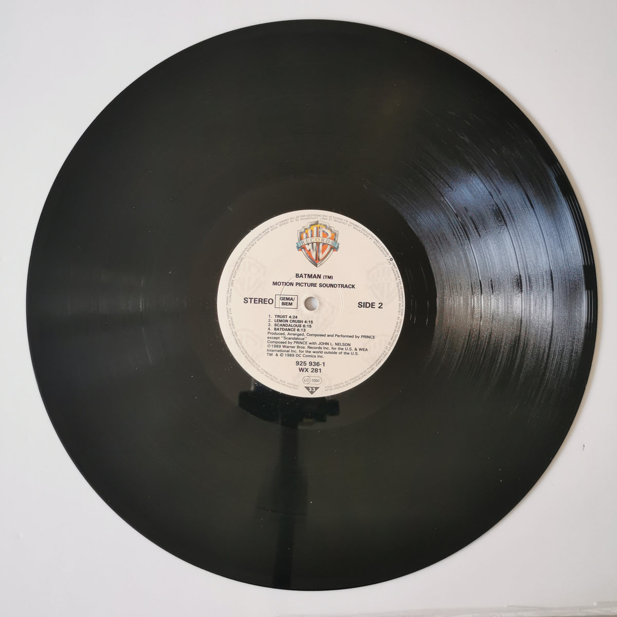 Prince – Batman (1989) Vinyl LP Record