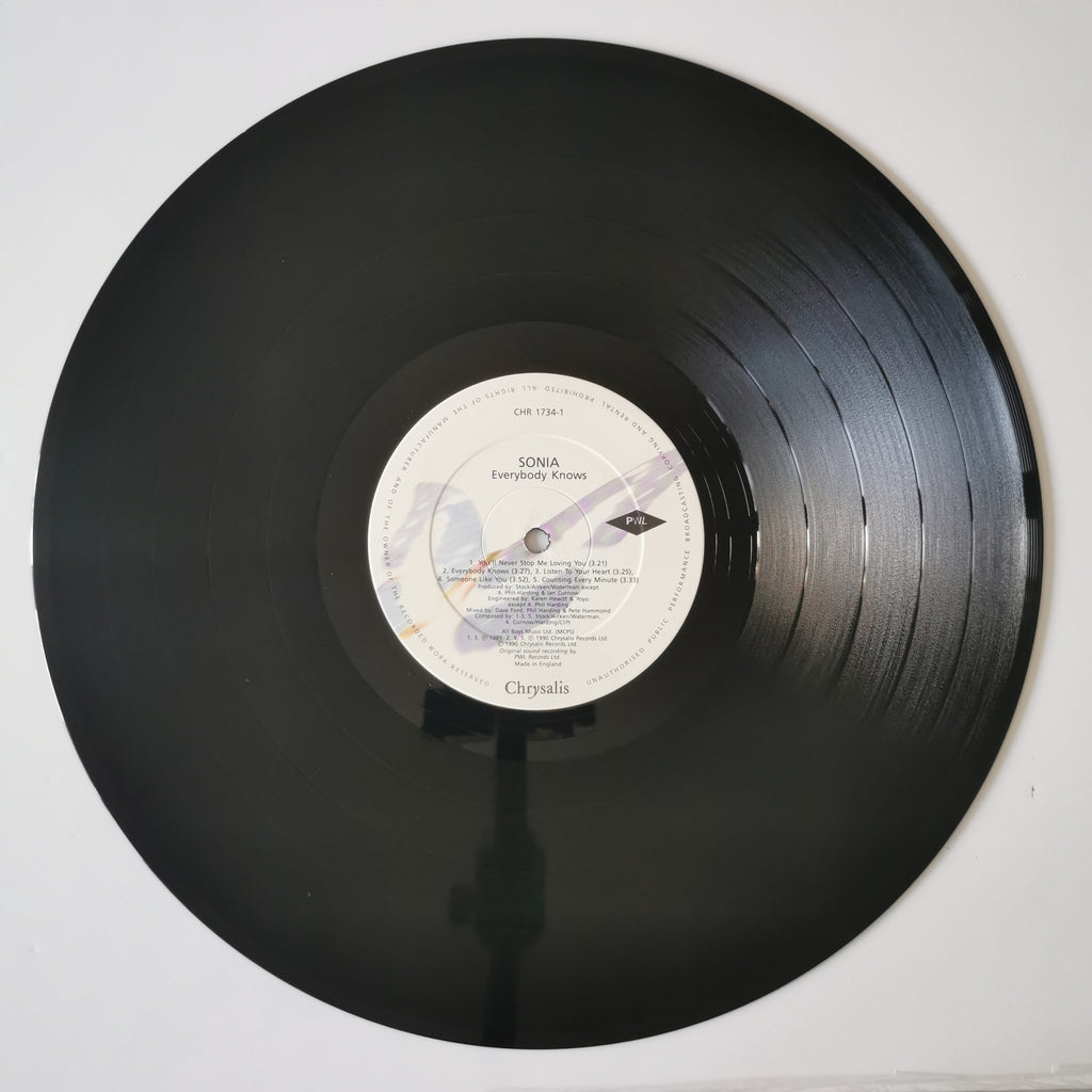 Sonia – Everybody Knows (1990) Vinyl LP Record