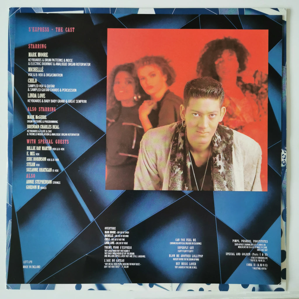 S’Express – Original Soundtrack (1989) Vinyl LP Record