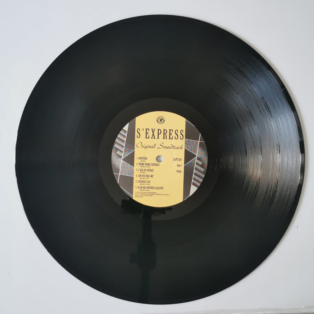 S’Express – Original Soundtrack (1989) Vinyl LP Record