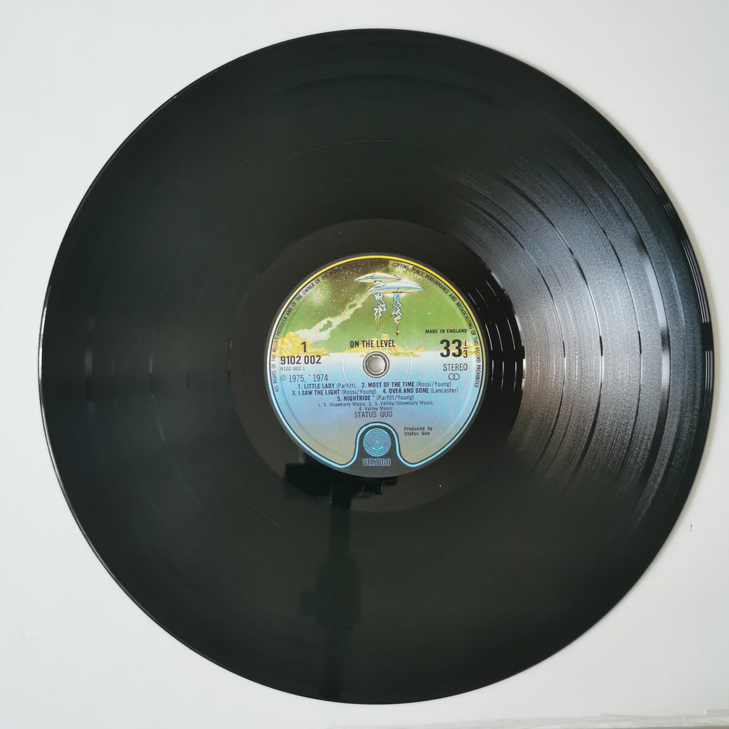 Status Quo – On the Level (1975) Vinyl LP Record