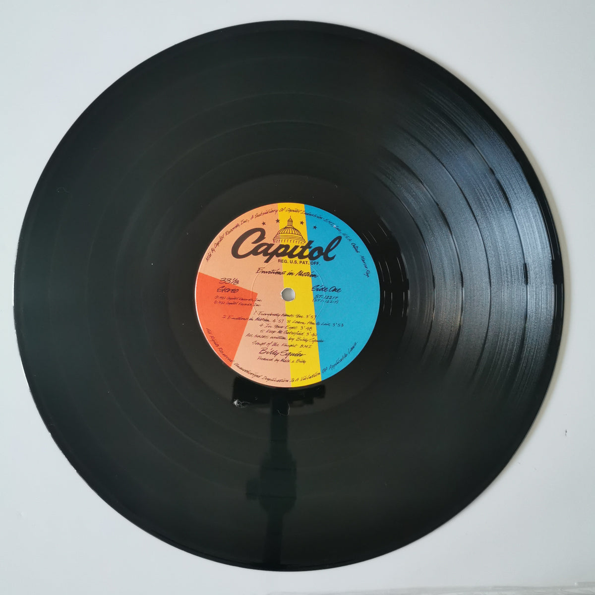 Billy Squier – Emotions in Motion (1982) Vinyl LP Record
