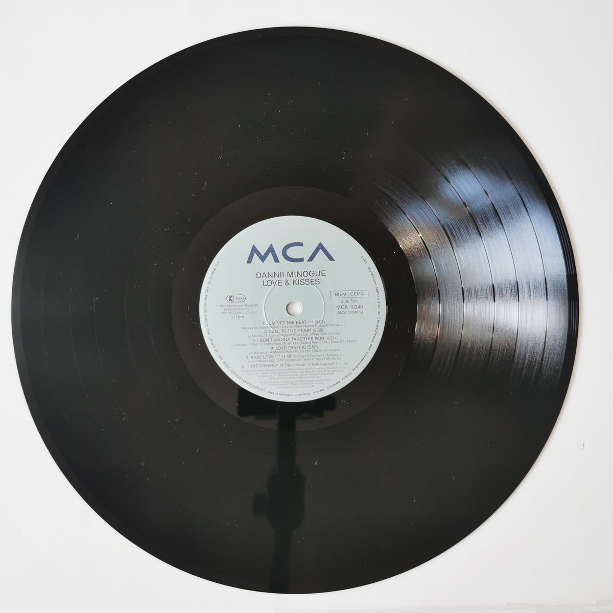 Dannii Minogue – Love and Kisses (1991) Vinyl LP Record