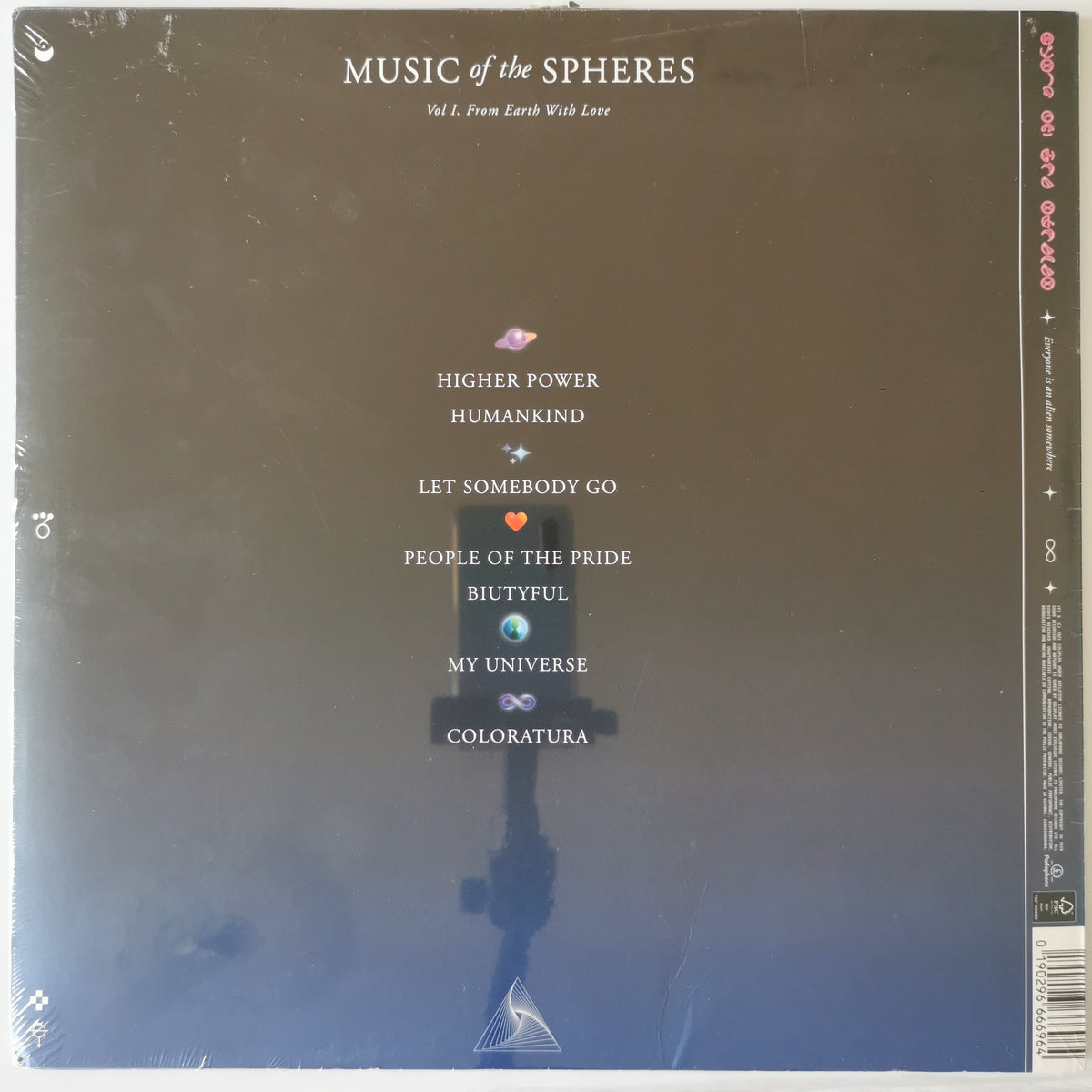 Coldplay – Music of the Spheres (2021) Vinyl LP Record (new)