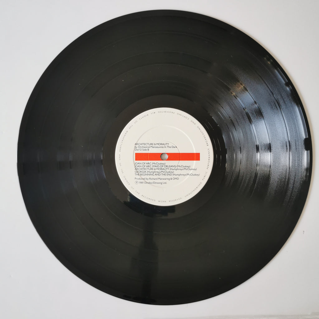Orchestral Manoeuvres in the Dark – Architecture & Morality (1981) Vinyl LP Record
