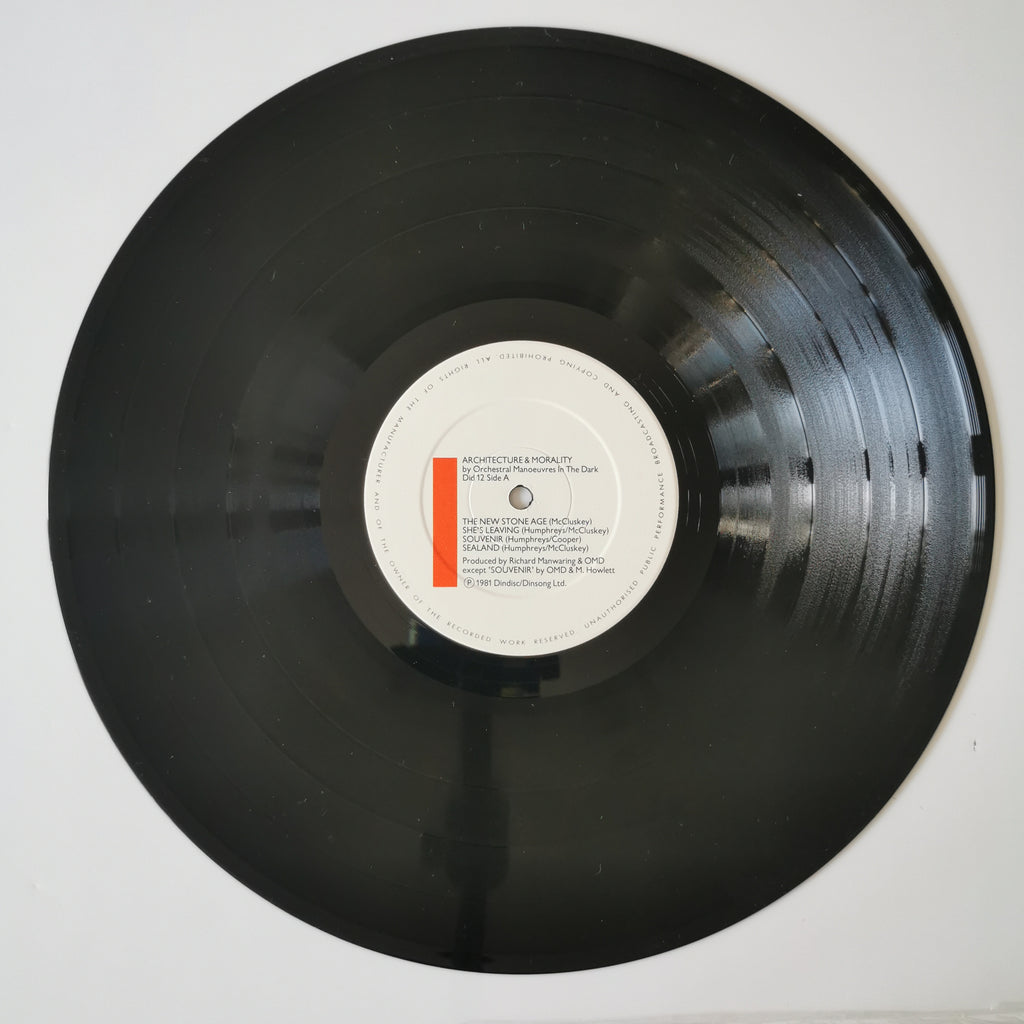 Orchestral Manoeuvres in the Dark – Architecture & Morality (1981) Vinyl LP Record