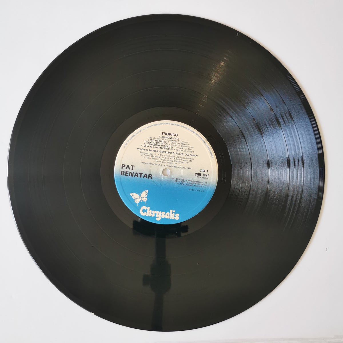 Pat Benatar – Tropico (1984) Vinyl LP Record