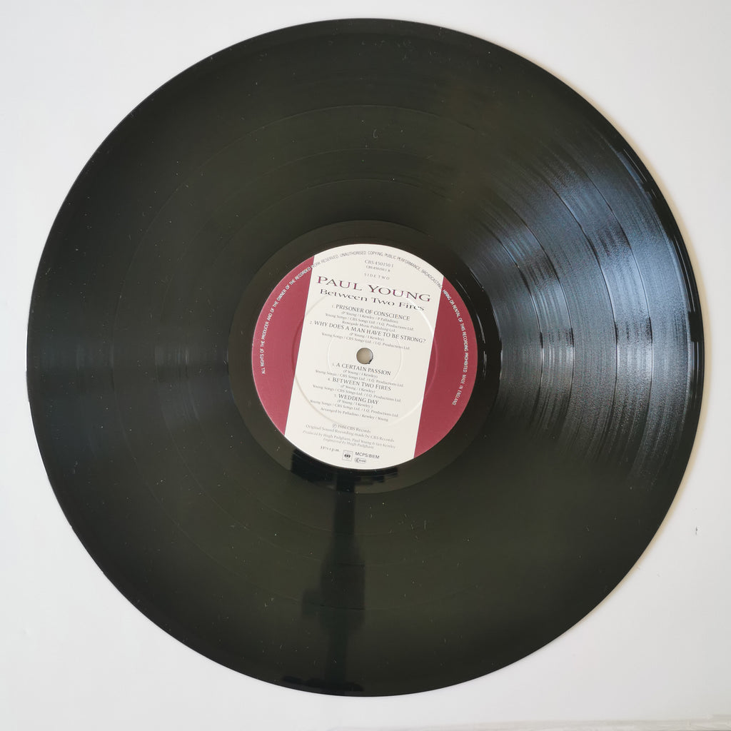 Paul Young – Between Two Fires (1986) Vinyl LP Record