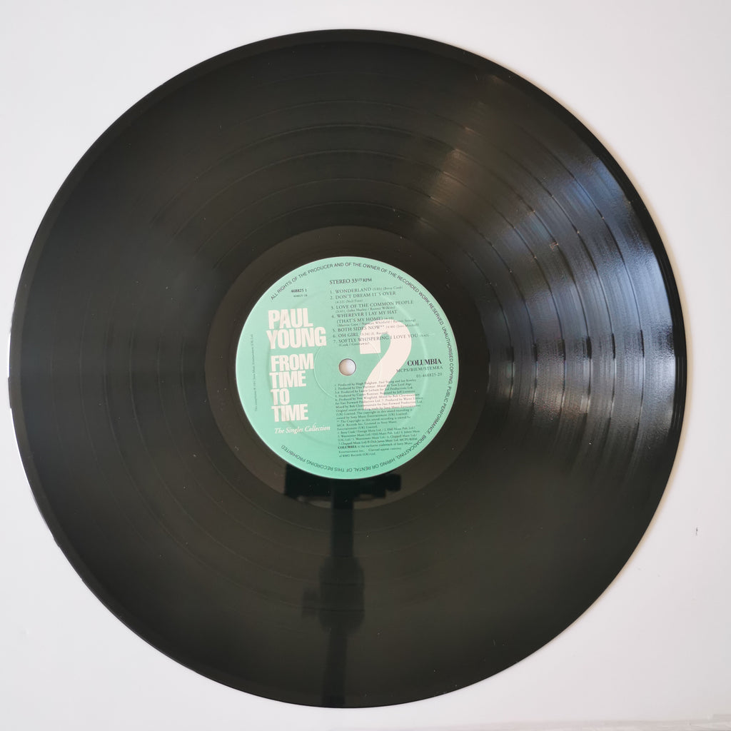 Paul Young – From Time to Time: The Singles Collection (1991) Vinyl LP Record