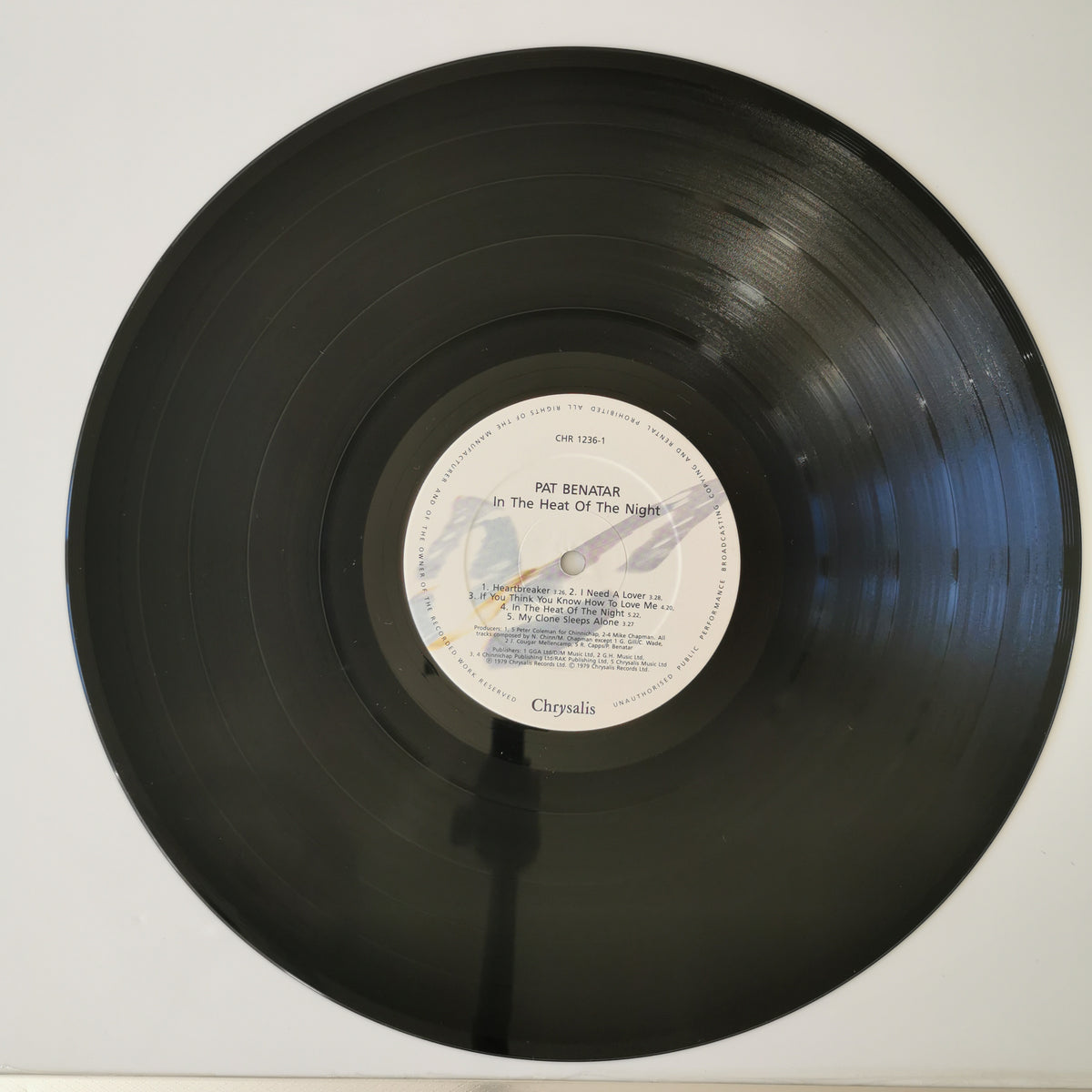 Pat Benatar – In the Heat of the Night (1979) Vinyl LP Record