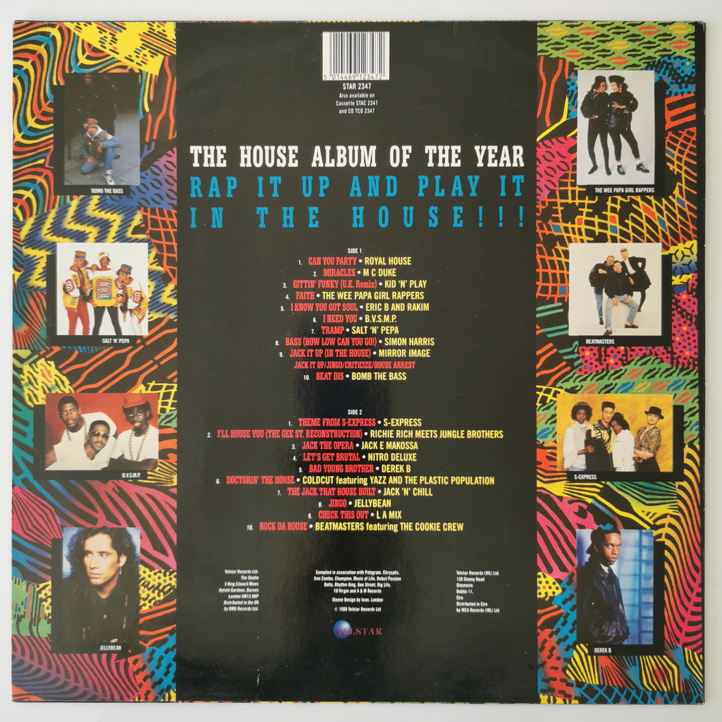 Various Artists – House Hits ’88 (1988) Vinyl LP Record
