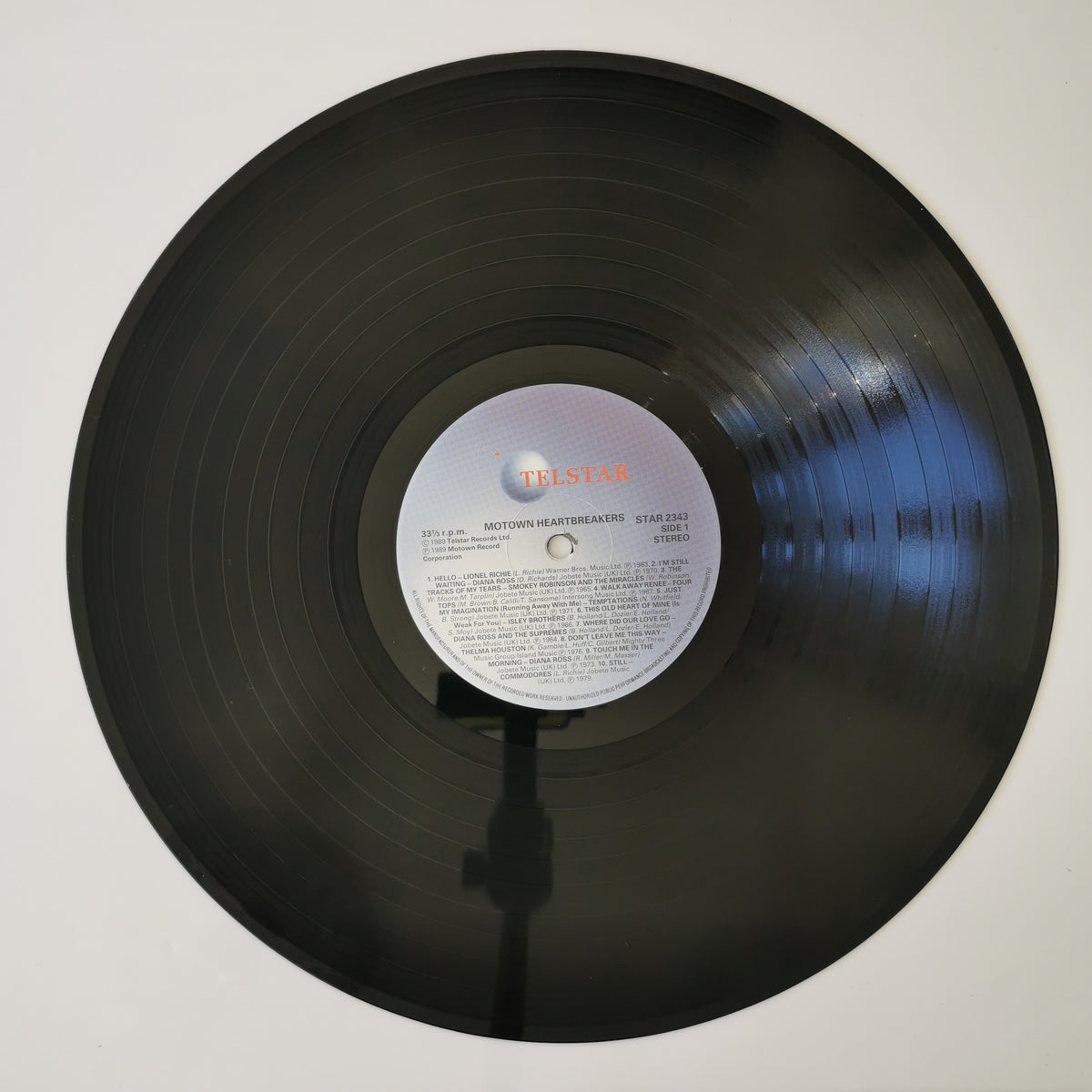 Various Artists – Twenty Motown Heartbreakers (1988) Vinyl LP Record