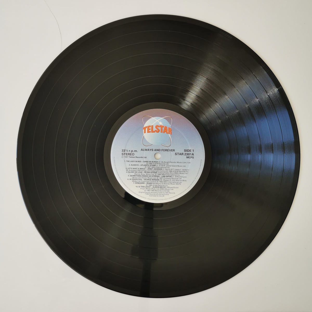 Various Artists – Always and Forever (1987) Vinyl LP Record