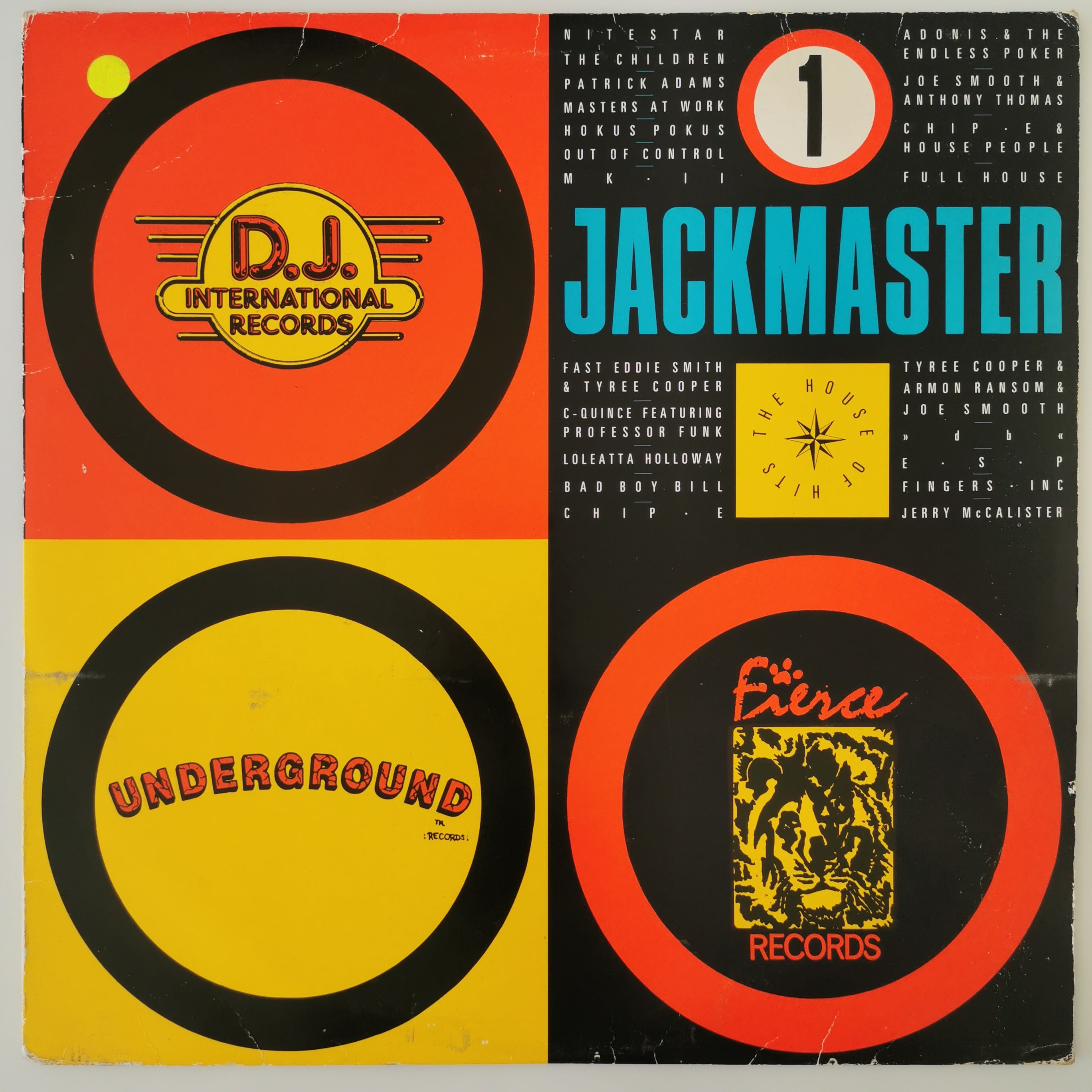 Jackmaster 1 Double Vinyl LP 1987
