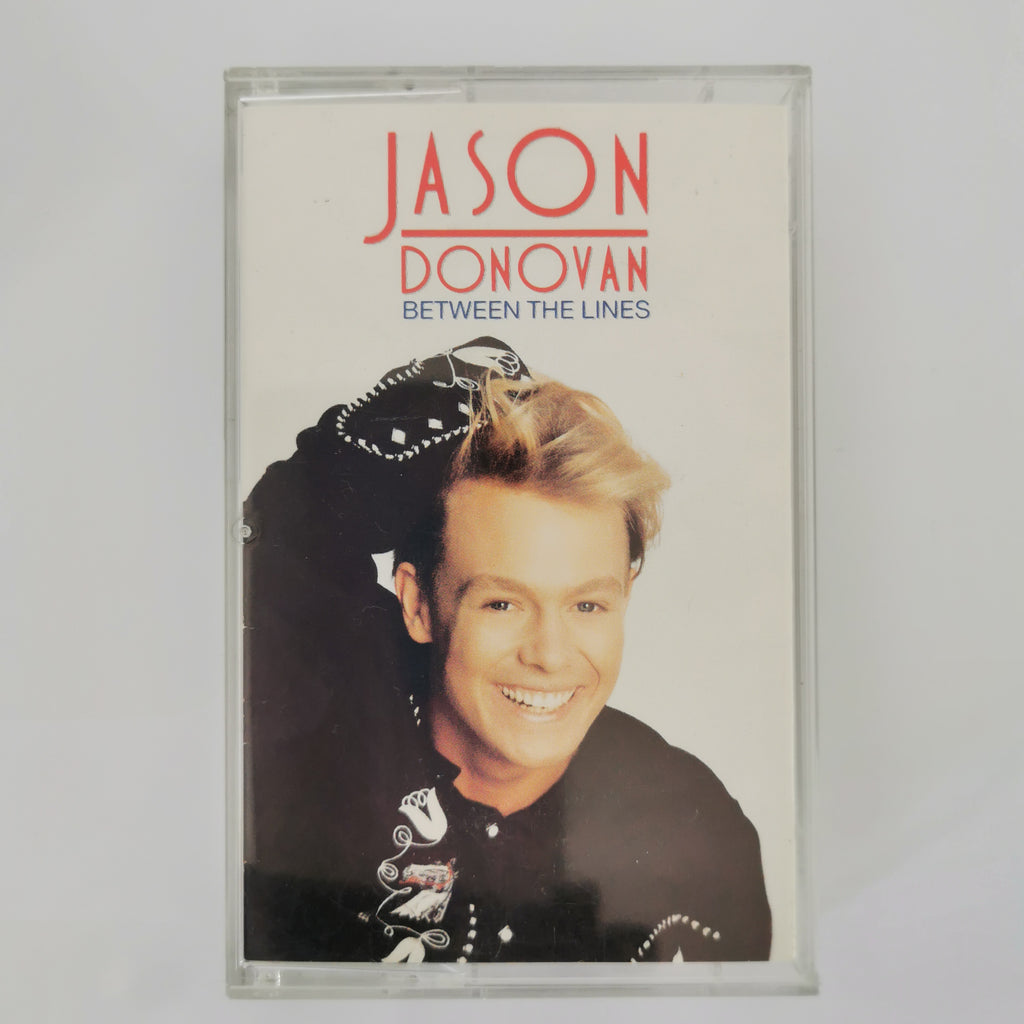 Jason Donovan Between The Lines Cassette 1990