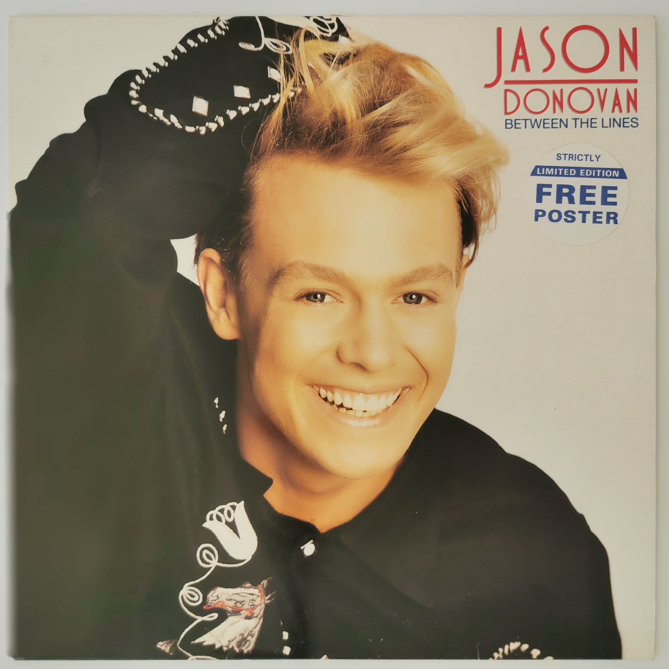Jason Donovan – Between The Lines Vinyl LP