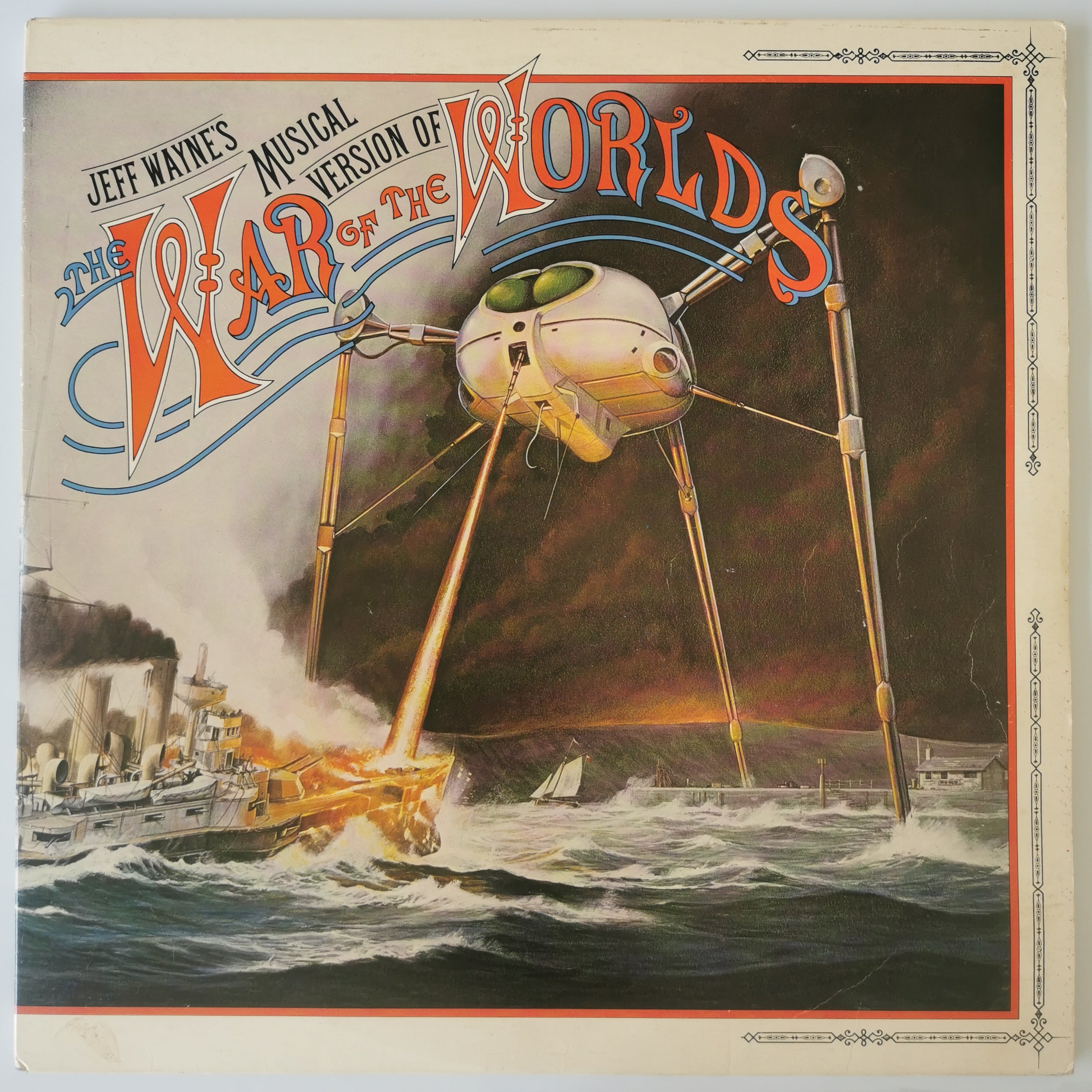Jeff Wayne The War Of The Worlds Double Vinyl LP