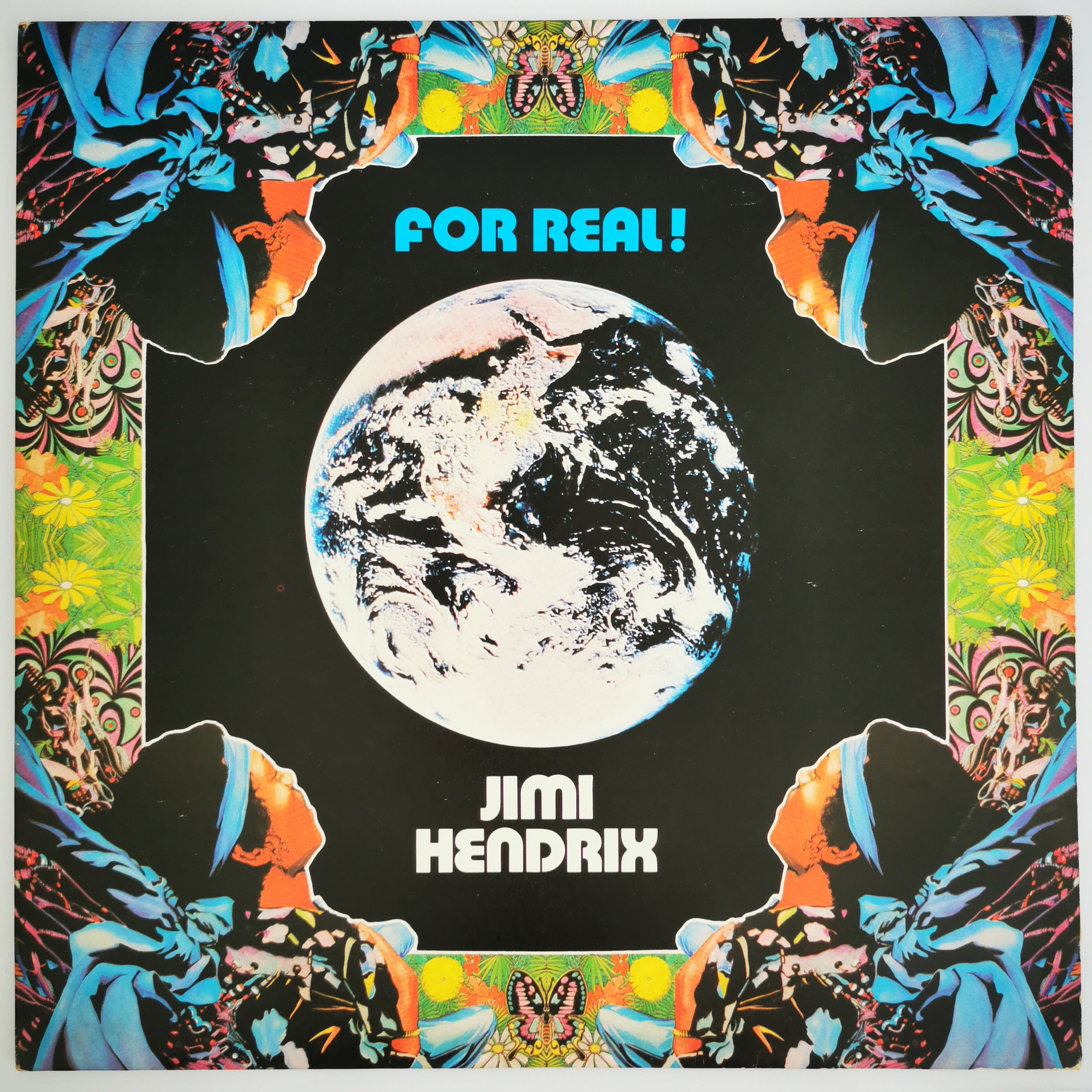Jimi Hendrix For Real Double Vinyl LP VG/VG 1975