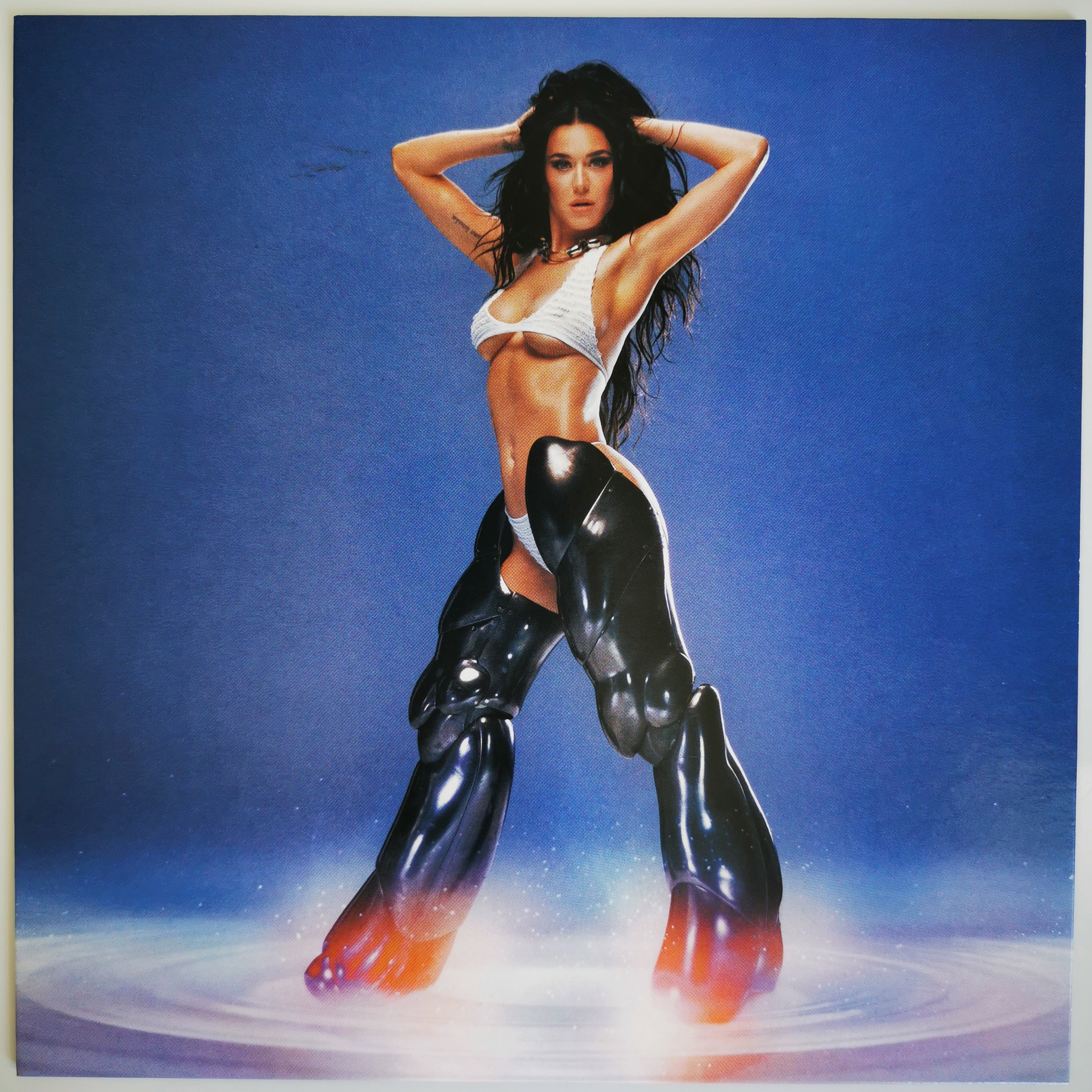 Katy Perry Woman's World Translucent Orange 7" Vinyl VG+/VG+