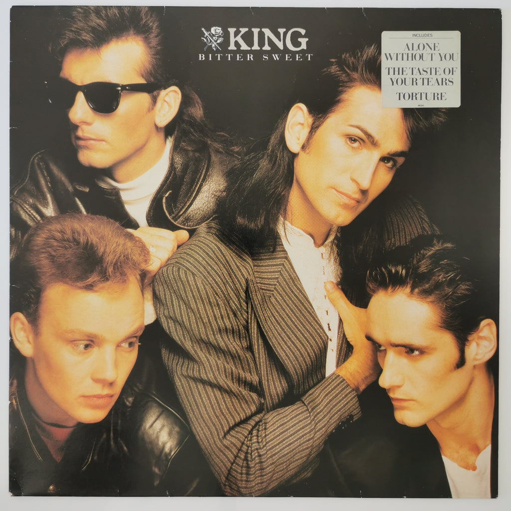 King – Bitter Sweet Vinyl LP 1985