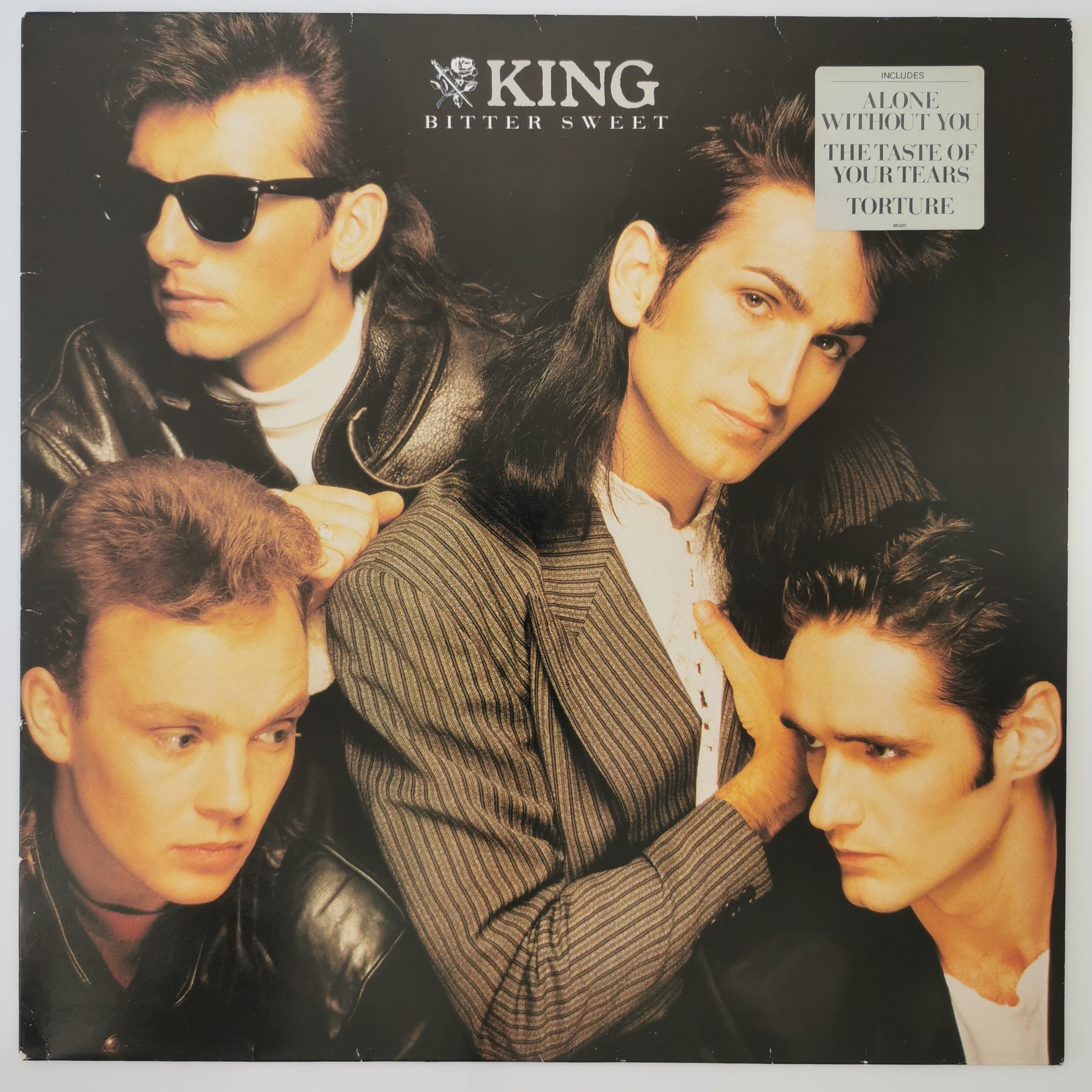 King – Bitter Sweet Vinyl LP 1985