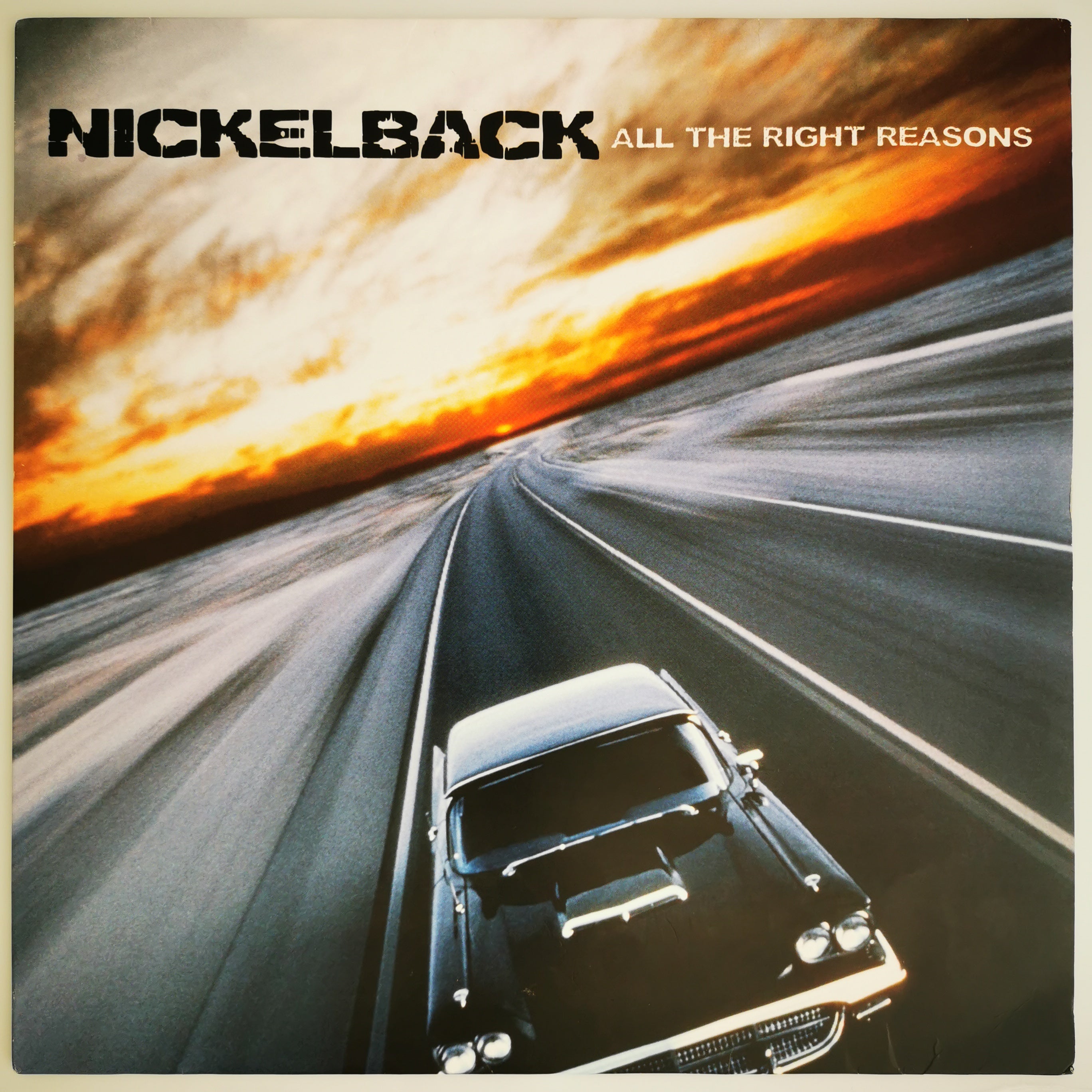 Nickelback - All The Right Reasons LP 2017  VG+/VG+
