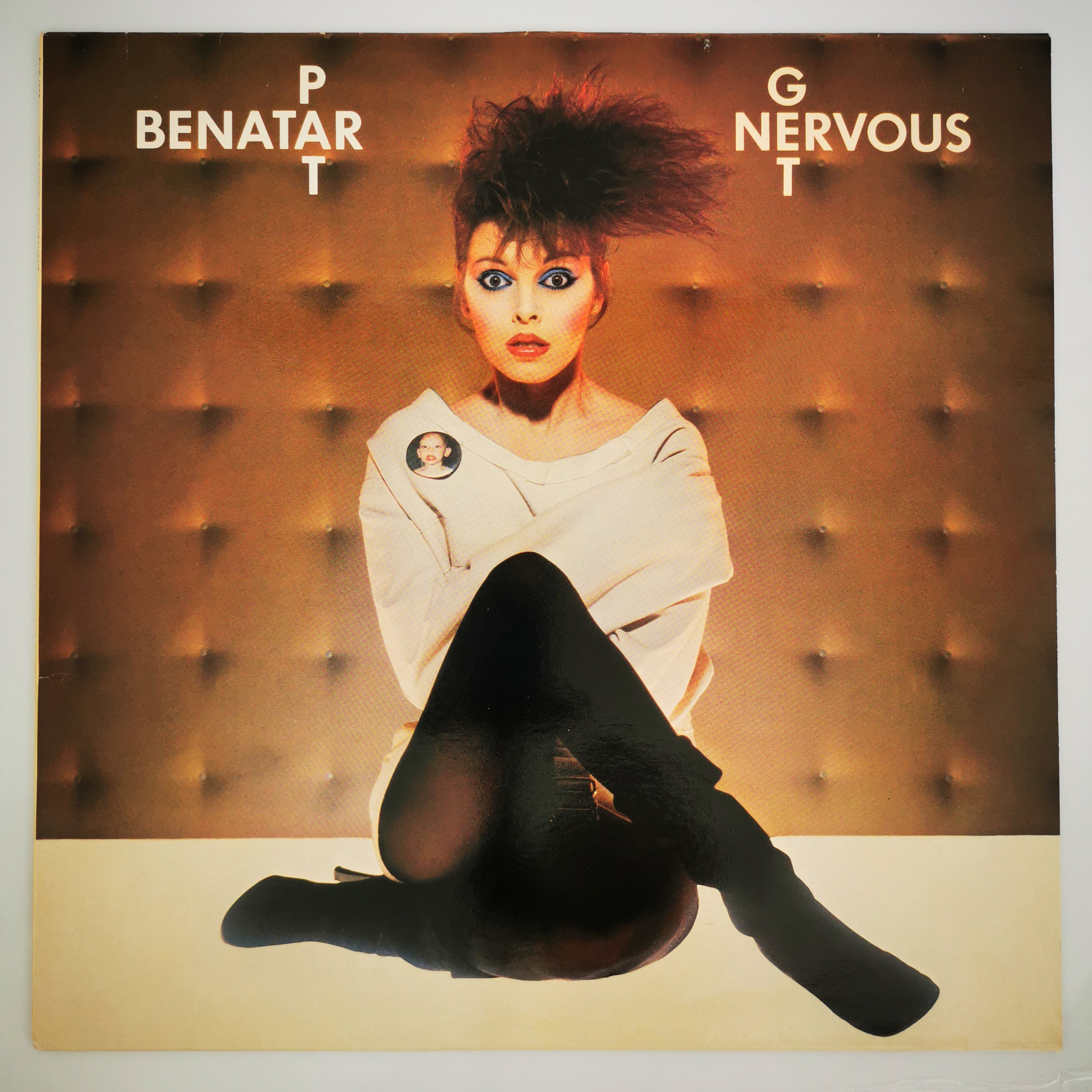 Pat Benatar Get Nervous German Vinyl LP VG/VG 1982