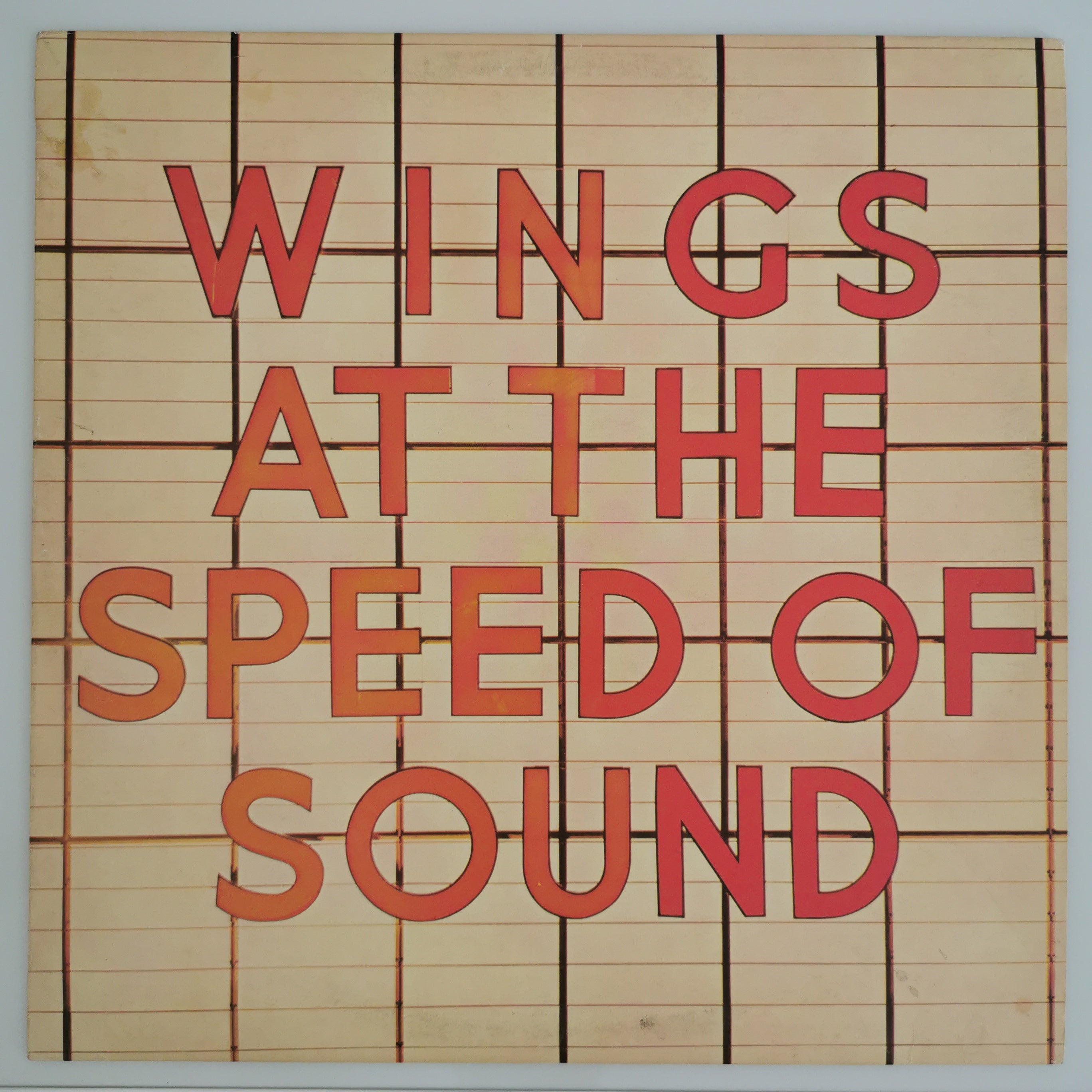Paul McCartney and Wings At The Speed Of Sound Vinyl LP