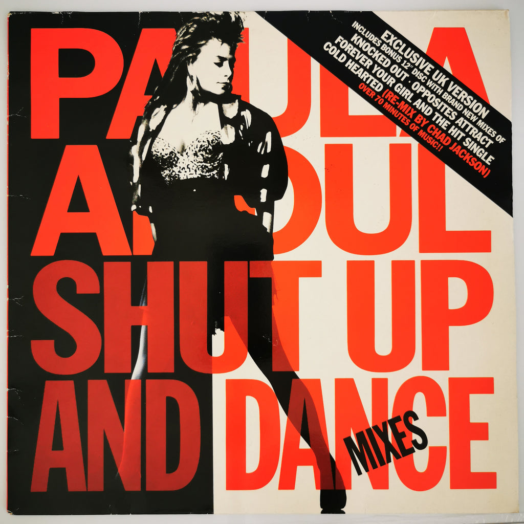  Paula Abdul – Shut Up And Dance Mixes (Exclusive UK Version) Vinyl