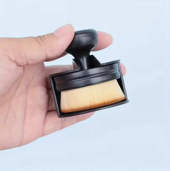 Round Anti Static Vinyl Record Cleaning Brush Carbon Fibre