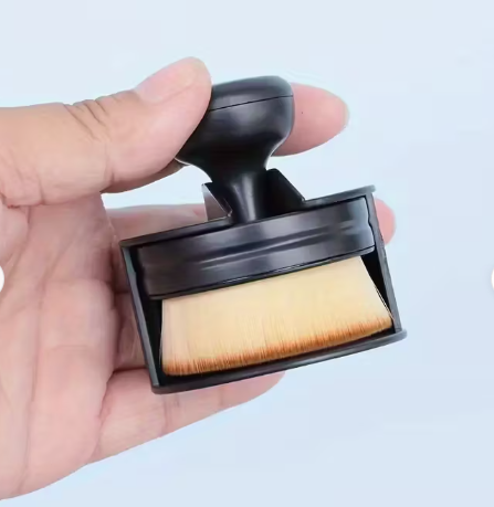 Round Anti Static Vinyl Record Cleaning Brush Carbon Fibre