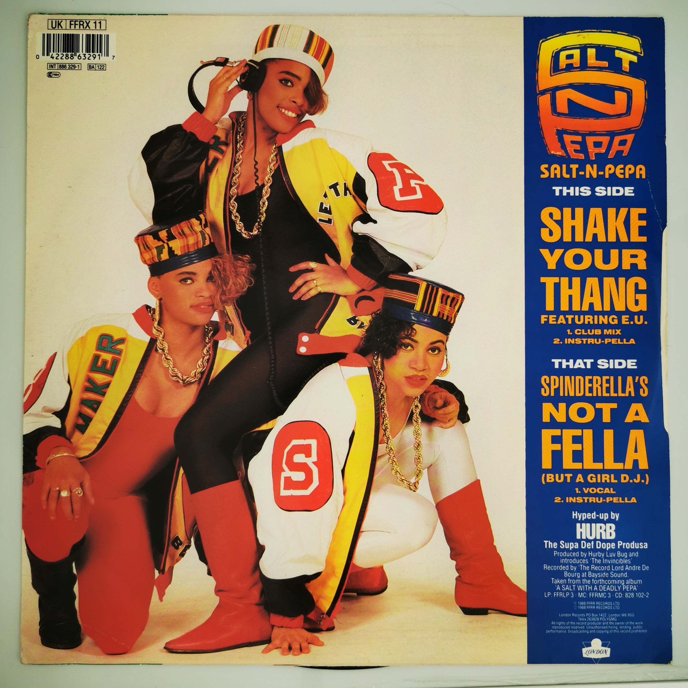 Salt N Pepa Shake Your Thang 12" vinyl Single VG/VG