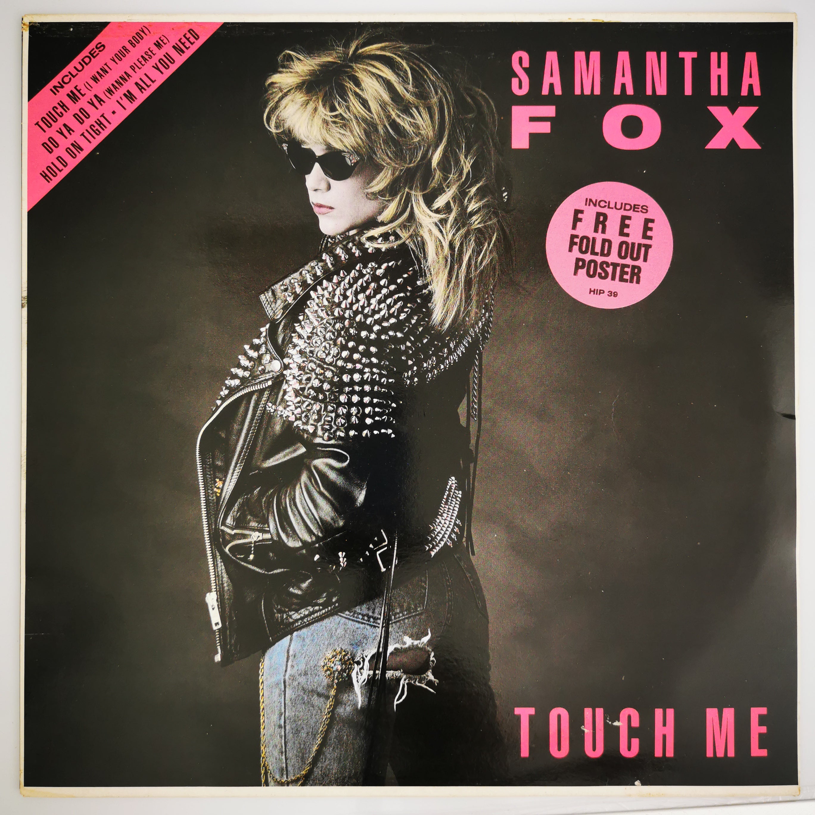 Samantha Fox Touch Me Vinyl LP VG/VG