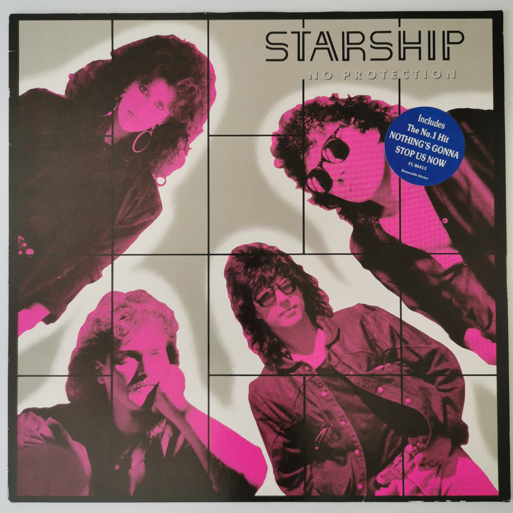 Starship no protection Viny LP 1987